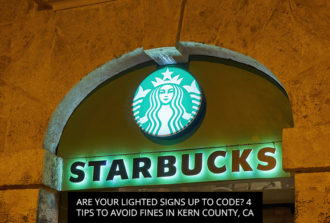 Are Your Lighted Signs Up to Code? 4 Tips to Avoid Fines in Kern County, CA