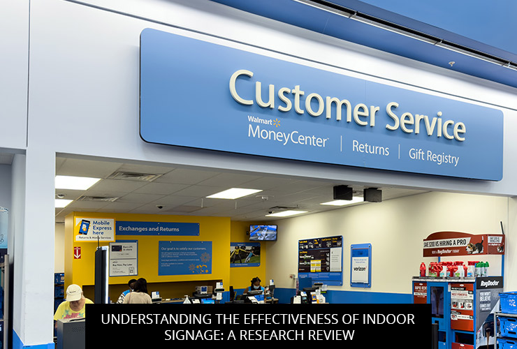 Understanding the Effectiveness of Indoor Signage: A Research Review