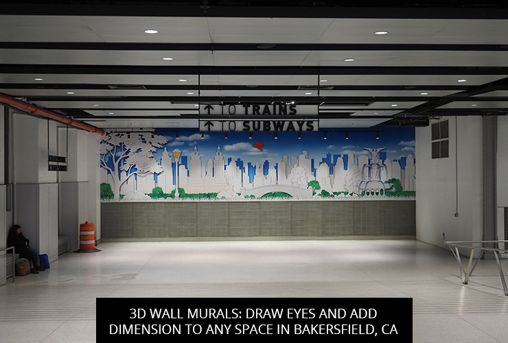 3D Wall Murals: Draw Eyes And Add Dimension To Any Space In Bakersfield, CA 