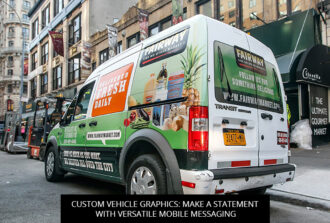Custom Vehicle Graphics: Make A Statement With Versatile Mobile Messaging