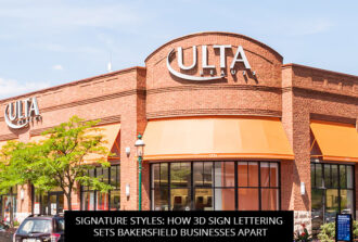 Signature Styles: How 3D Sign Lettering Sets Bakersfield Businesses Apart