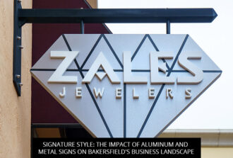 Signature Style: The Impact of Aluminum and Metal Signs on Bakersfield's Business Landscape