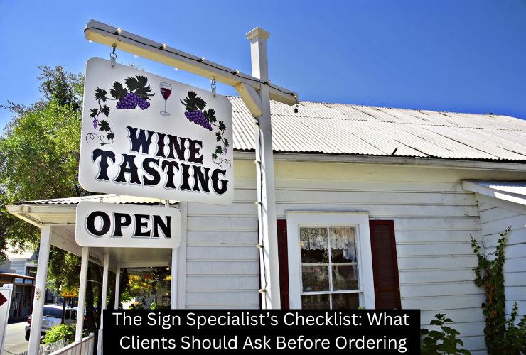 The Sign Specialist’s Checklist: What Clients Should Ask Before Ordering