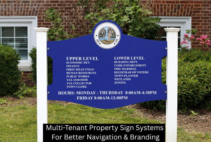 Multi-Tenant Property Sign Systems For Better Navigation & Branding