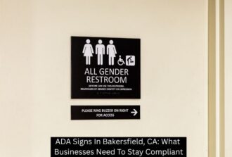 ADA Signs In Bakersfield, CA: What Businesses Need To Stay Compliant - TM Signs and Graphics